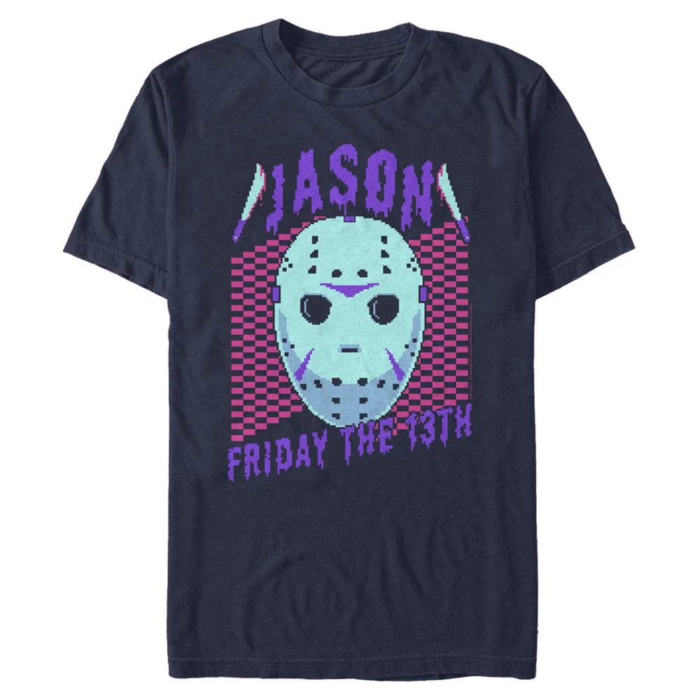 Friday the 13th - 8 Bit Jason Game Over - T-Shirt