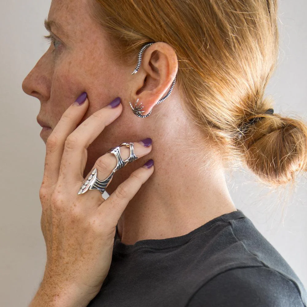 Alien X RockLove ALIEN Xenomorph Finger Armour Ring - Image 3