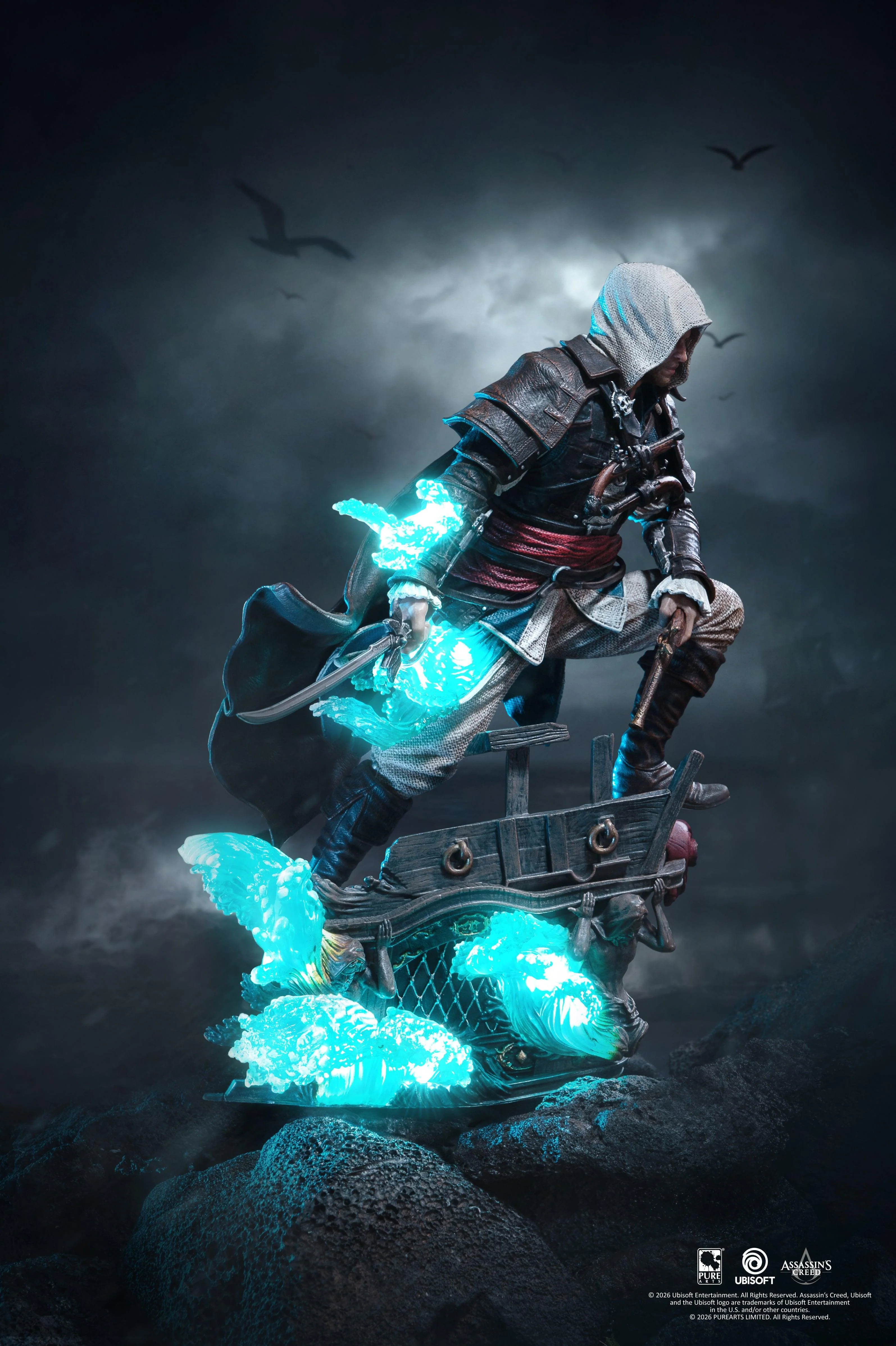 Assassins Creed - Black Flag Resynced Animus Edward 1-8 Scale - Statue - Image 8