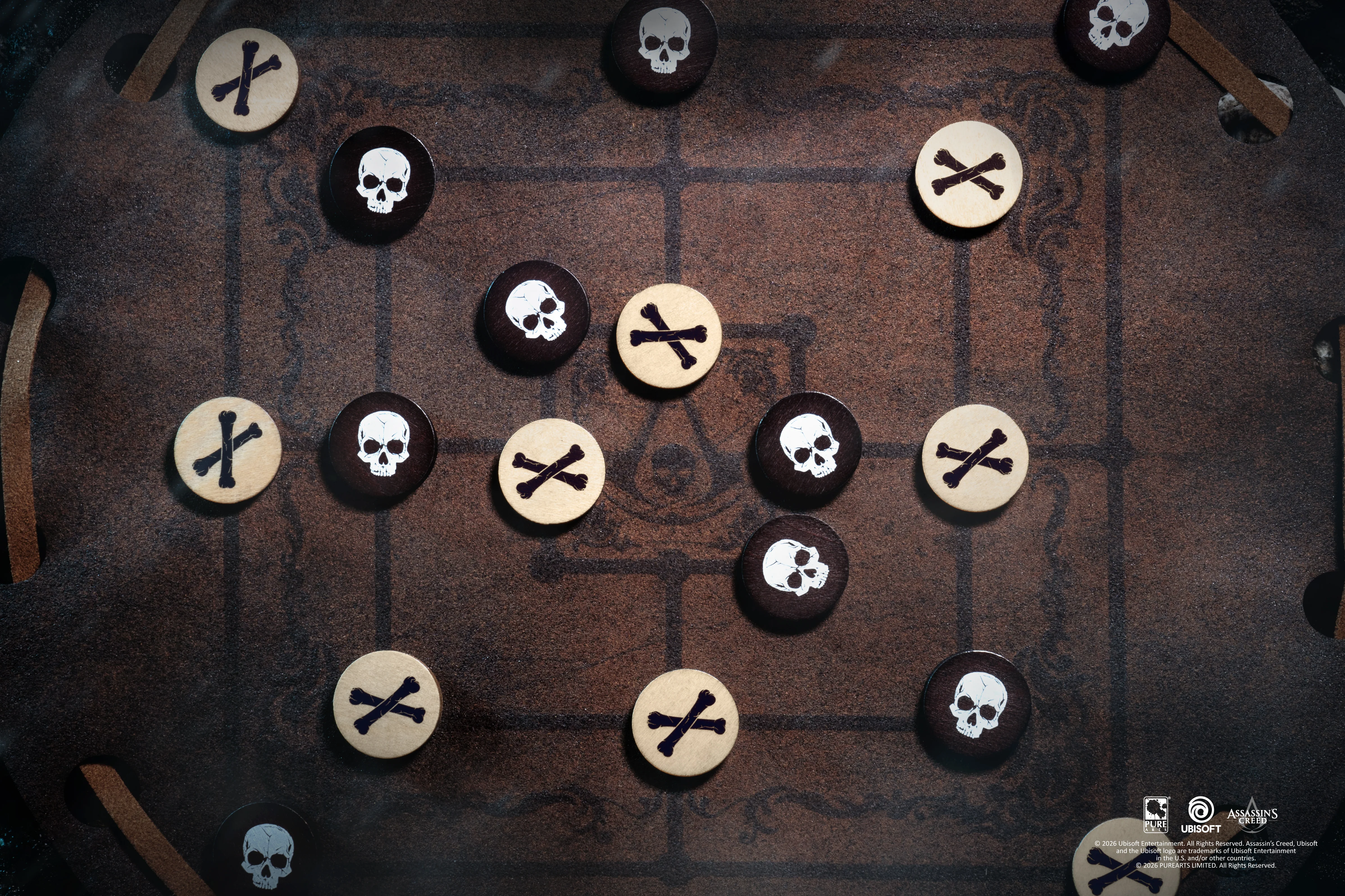 Assassins Creed - Black Flag Resynced Nine Mens Morris - Boardgame - Image 7
