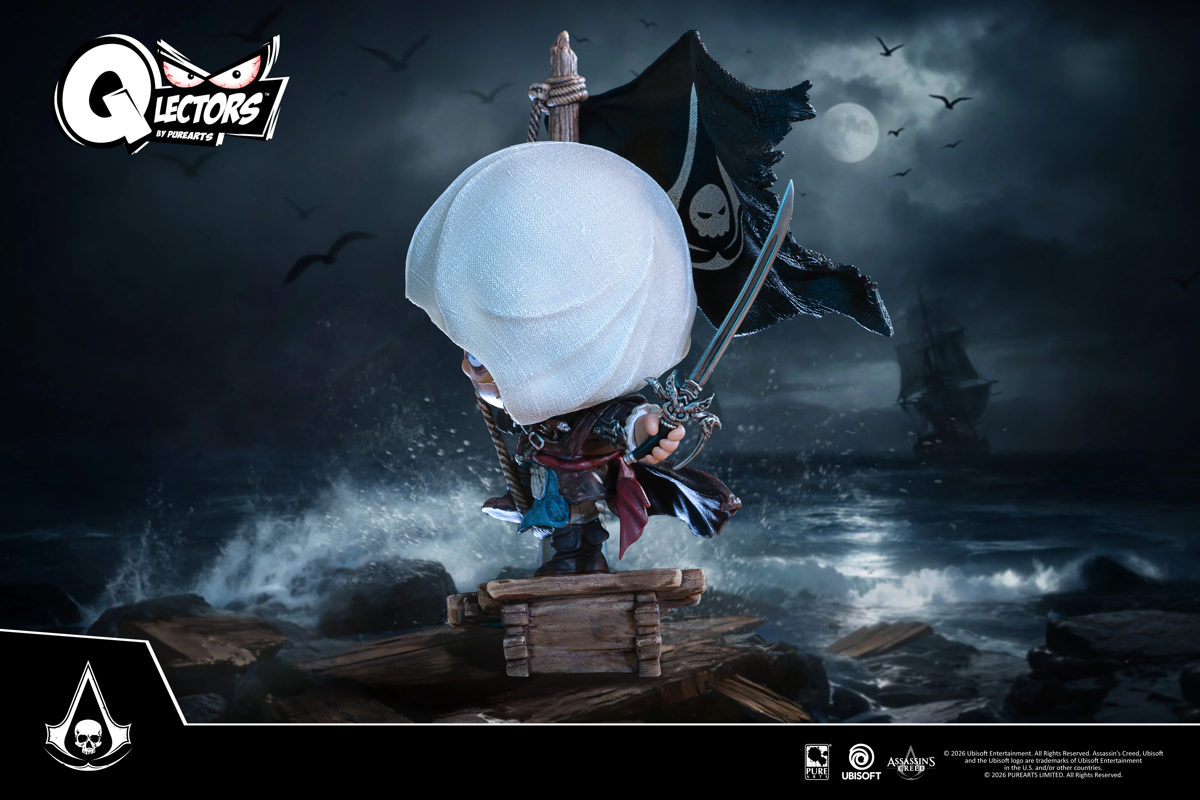 Assassins Creed - Black Flag Resynced Edward Qlector - Vinyl Figure - Image 5