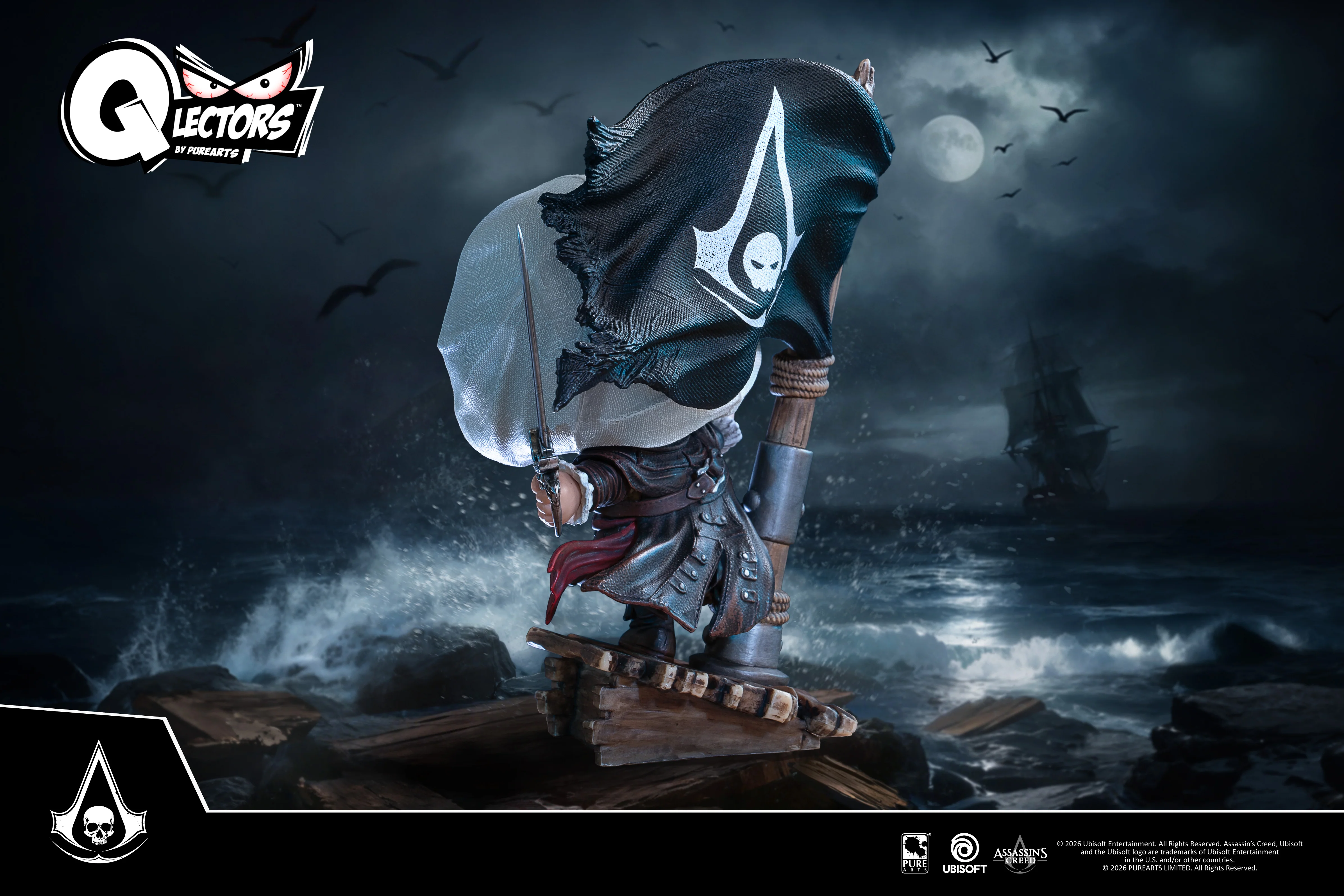 Assassins Creed - Black Flag Resynced Edward Qlector - Vinyl Figure - Image 6