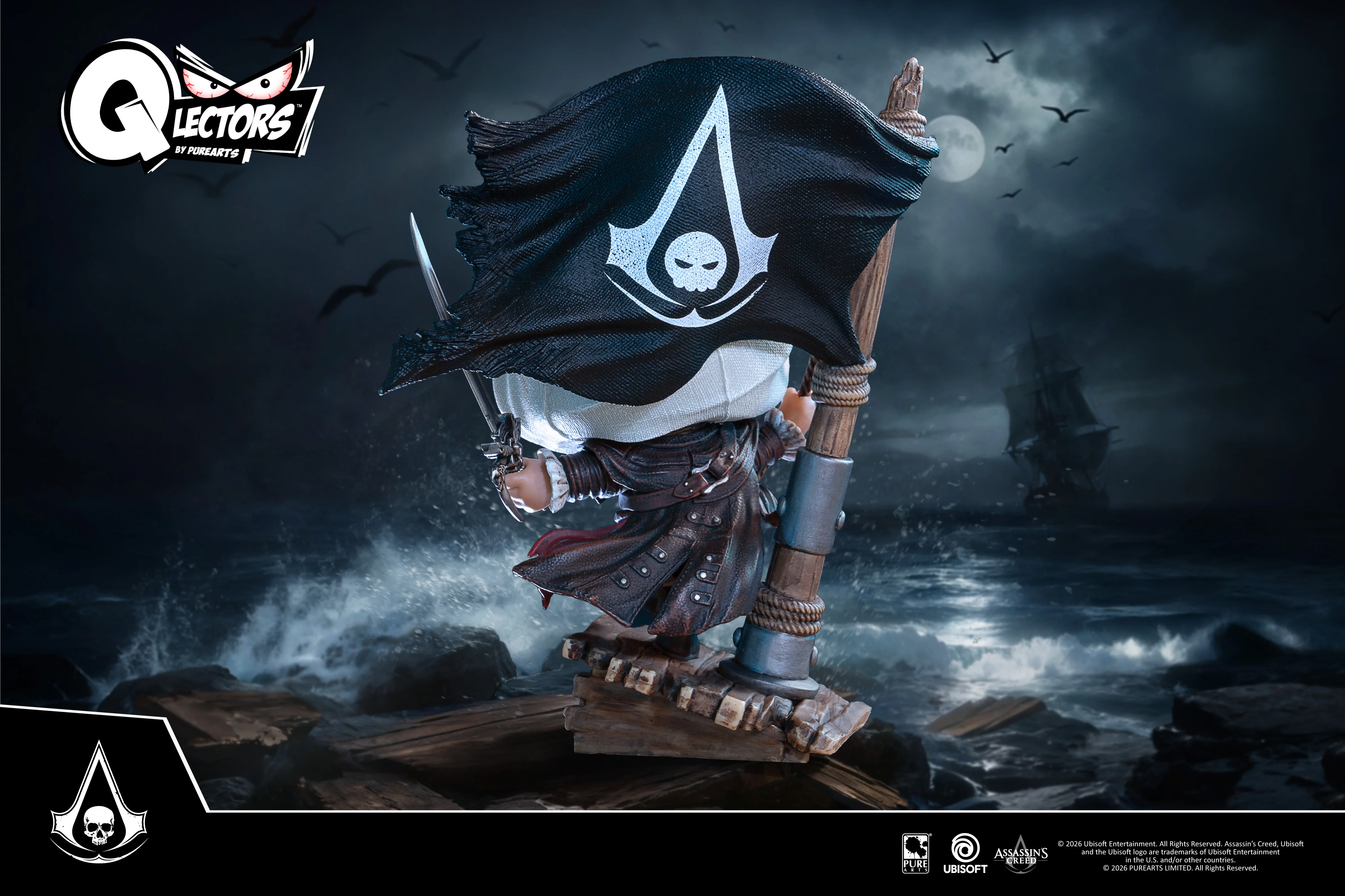 Assassins Creed - Black Flag Resynced Edward Qlector - Vinyl Figure - Image 7