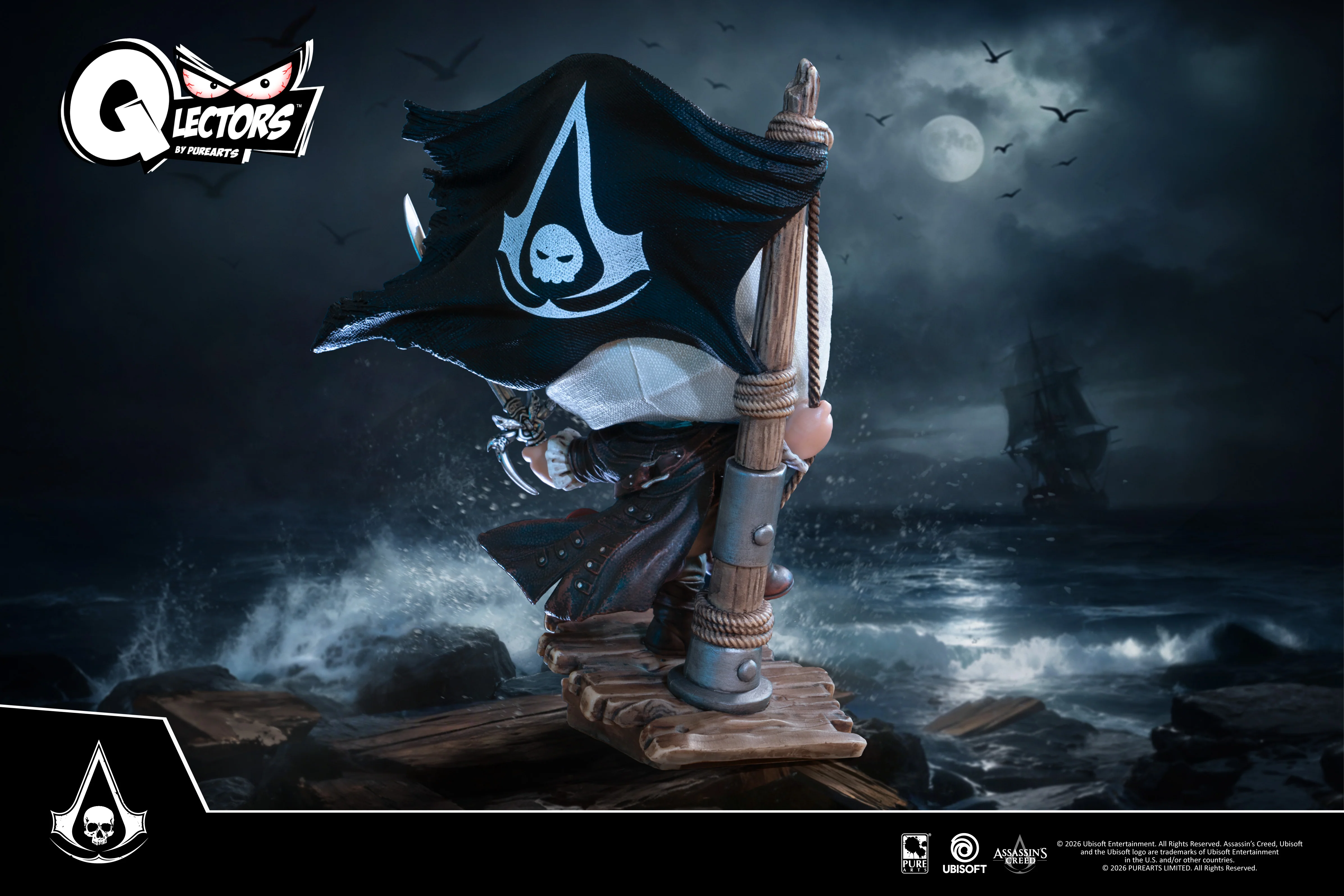 Assassins Creed - Black Flag Resynced Edward Qlector - Vinyl Figure - Image 8