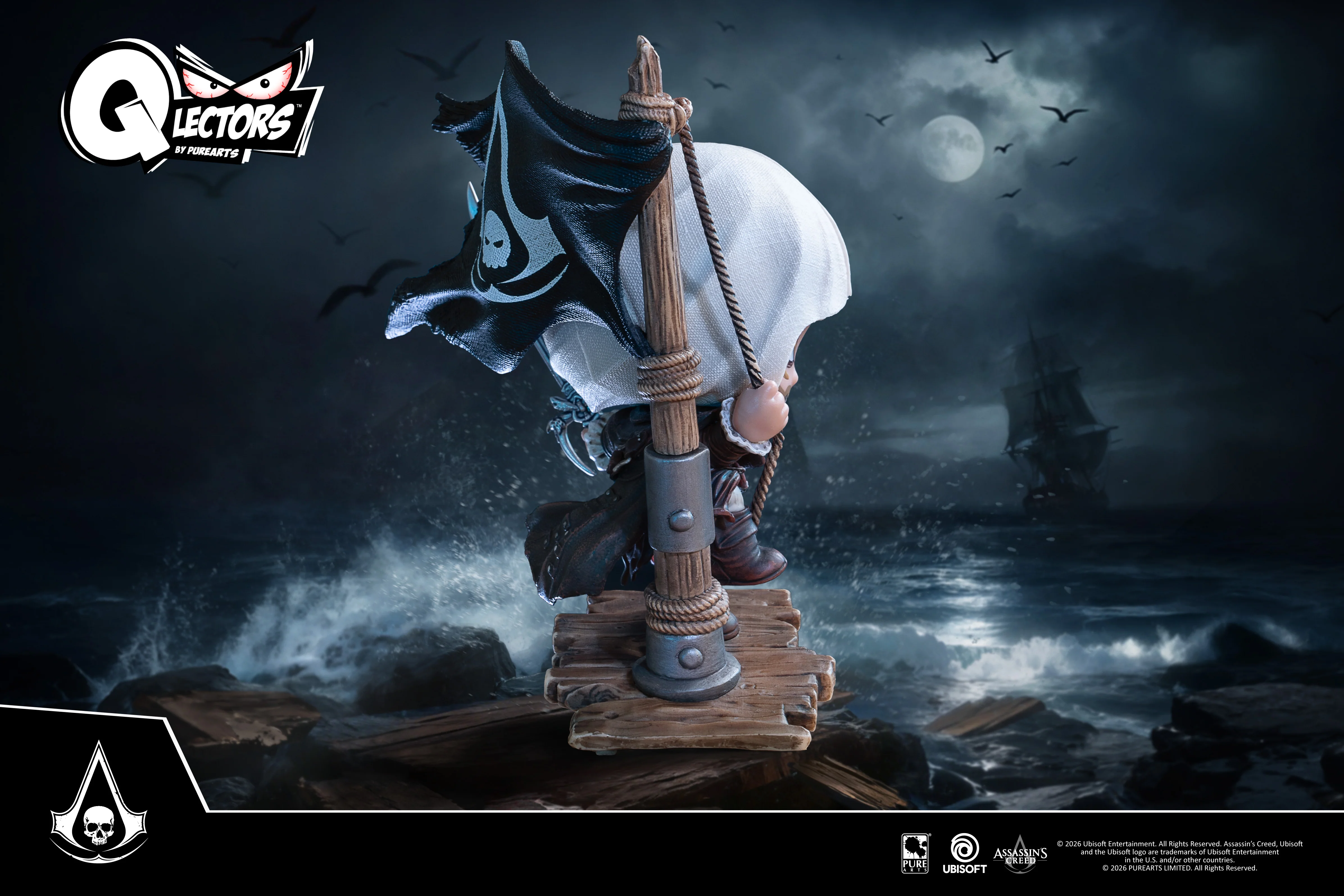 Assassins Creed - Black Flag Resynced Edward Qlector - Vinyl Figure - Image 9