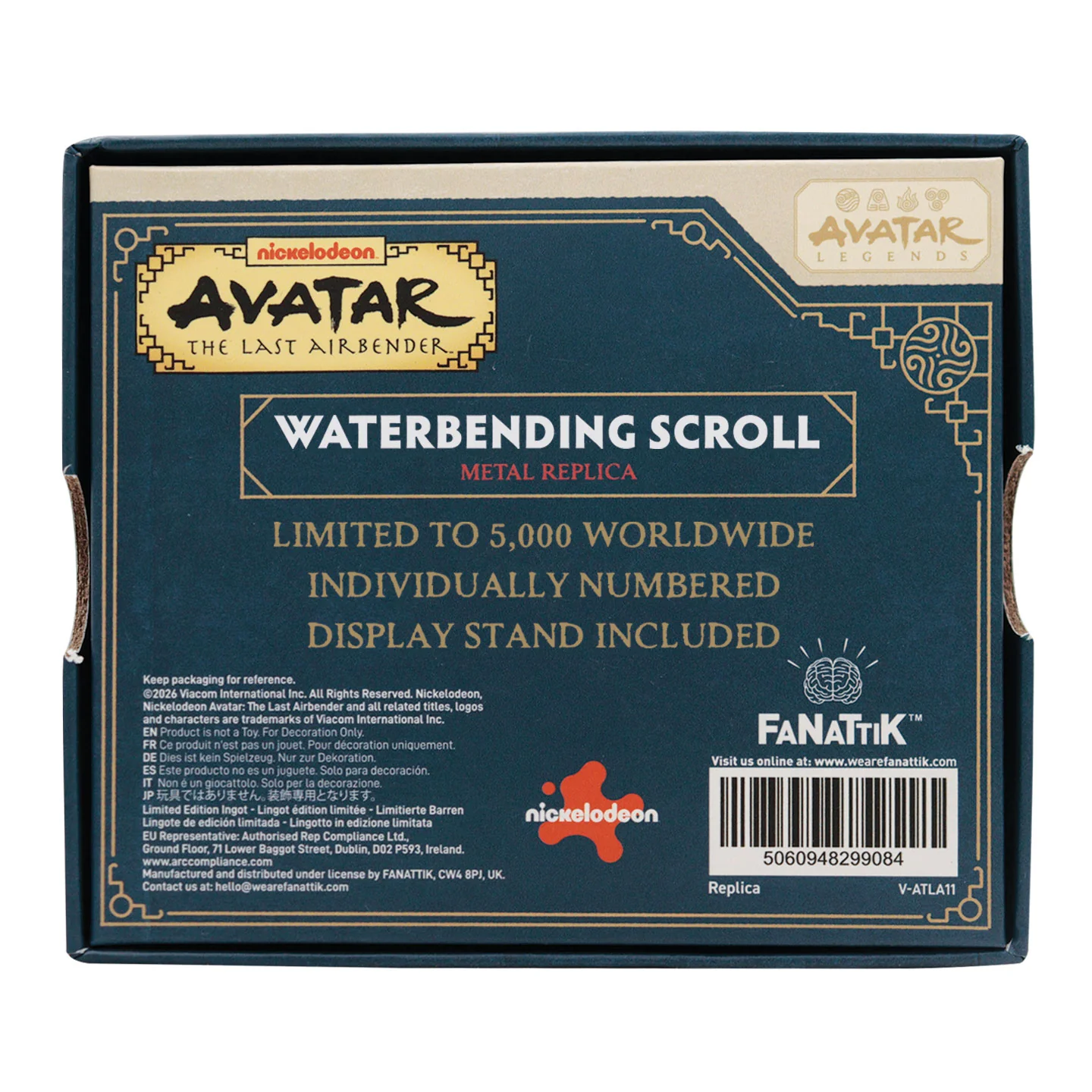 Avatar The Last Airbender - Waterbending Scroll Metal - Replica - Image 6