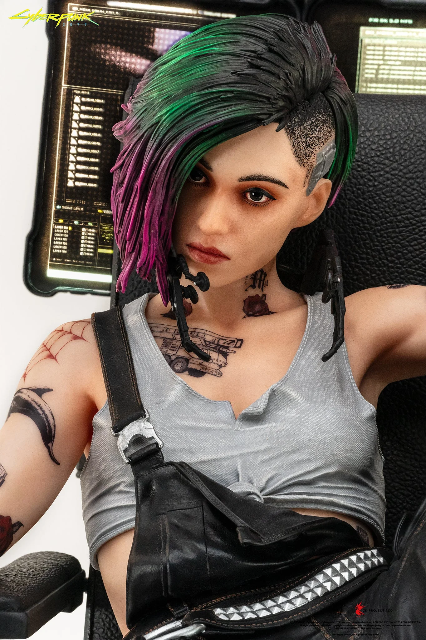 Cyberpunk 2077 Judy Alvarez 1/4 Scale Statue - Image 6