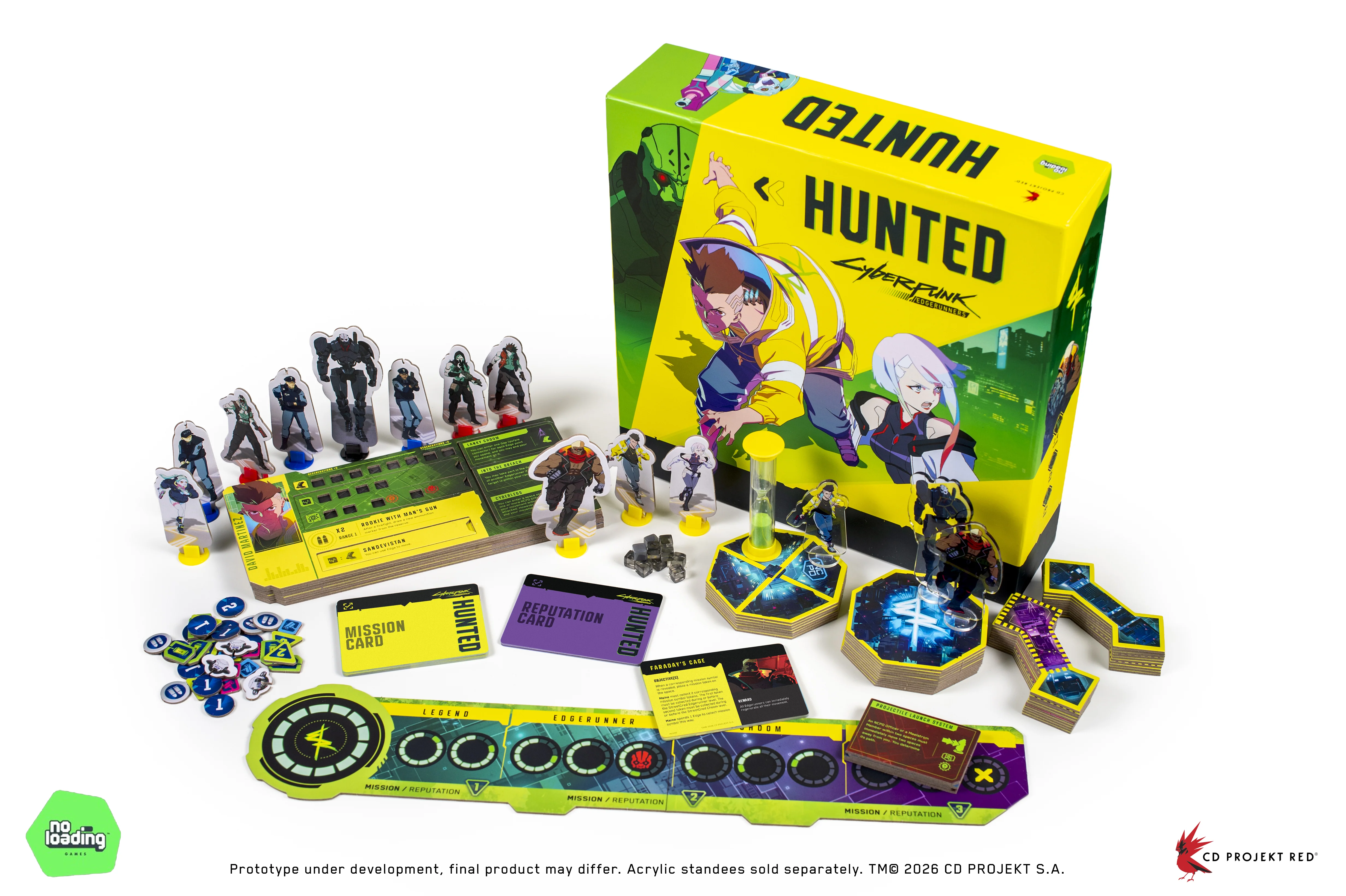 Cyberpunk Edgerunners - Hunted - Board Game - Image 11