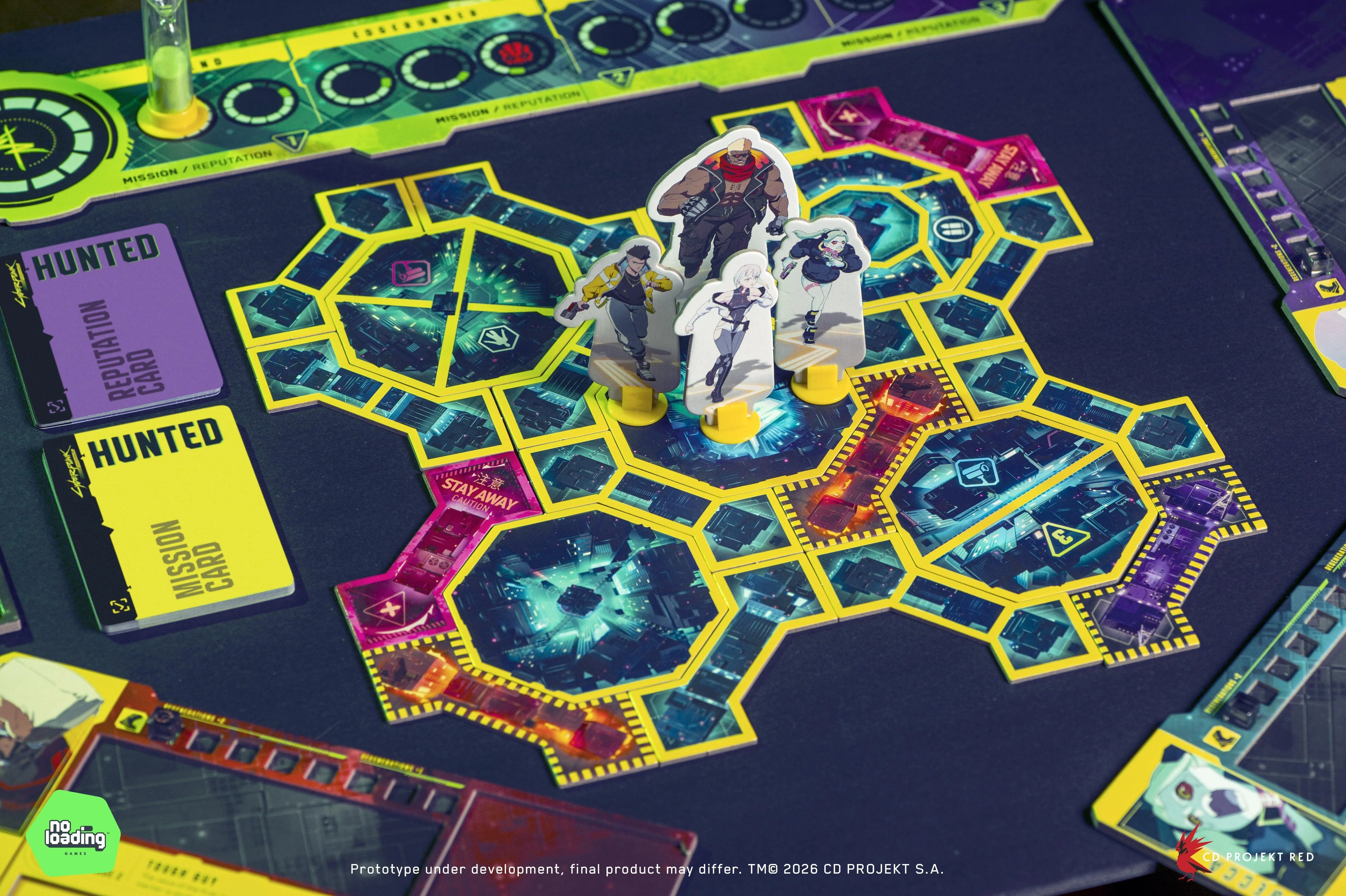 Cyberpunk Edgerunners - Hunted - Board Game - Image 6