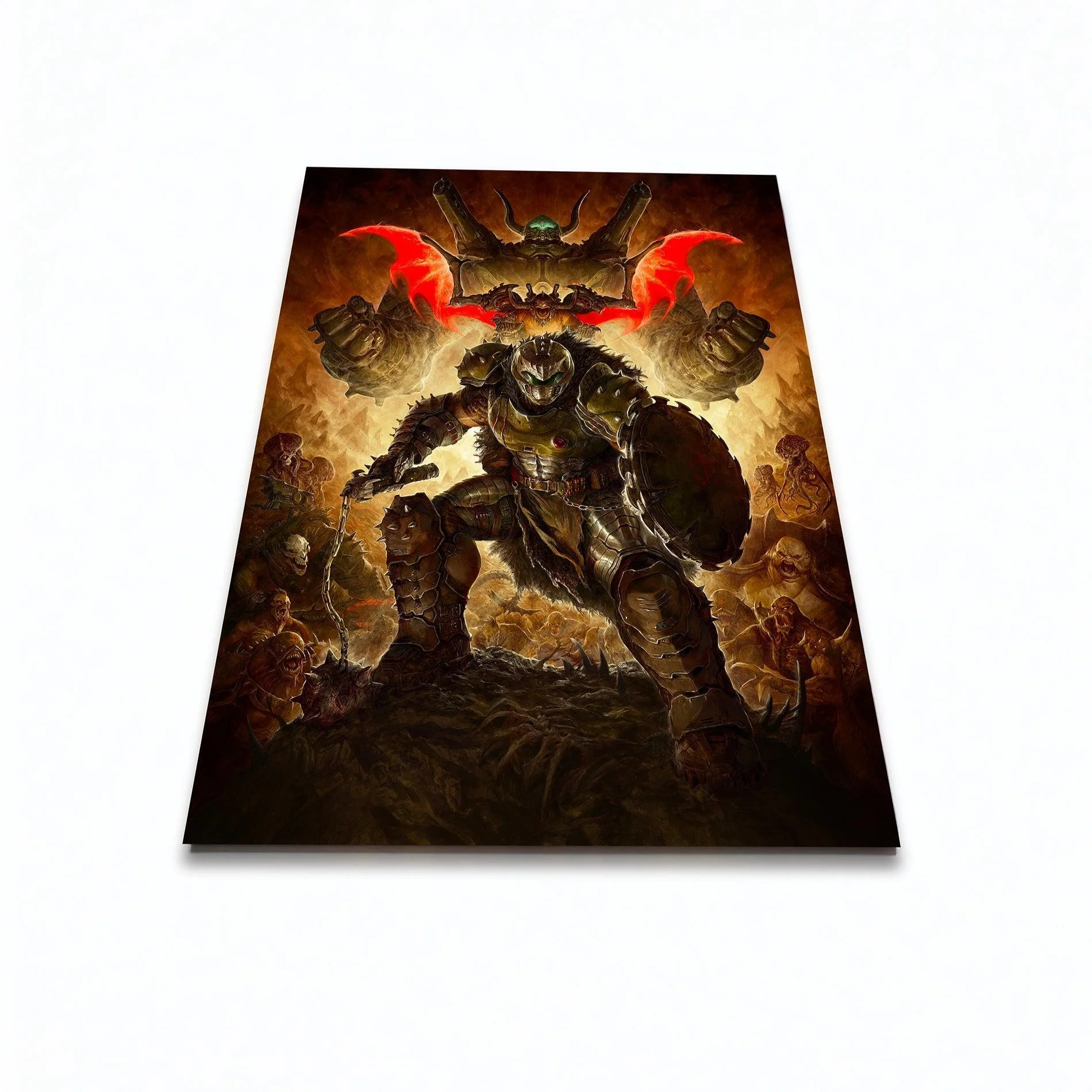 DOOM The Dark Ages - Hellwalkers Limited Edition Acrylic - Print - 18x24 - Image 9