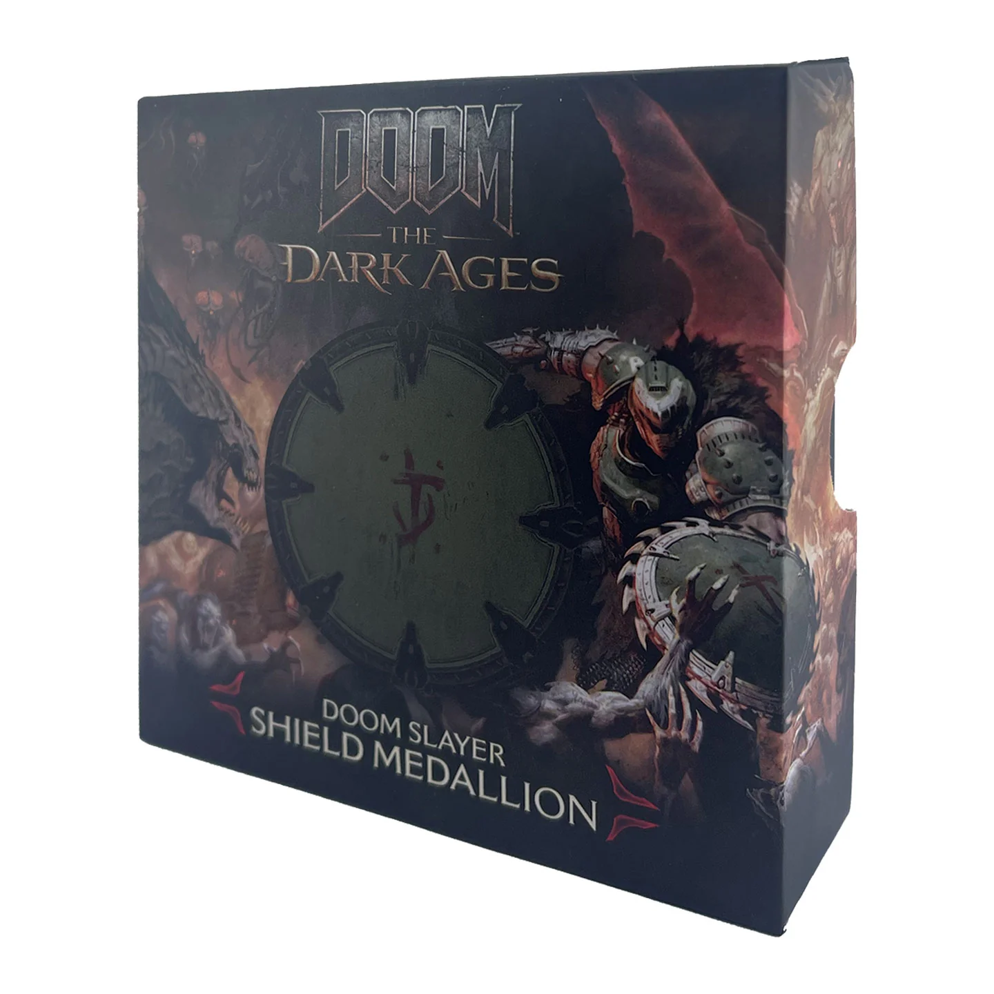 DOOM The Dark Ages - Shield Saw - Medallion and Art Card - Image 4