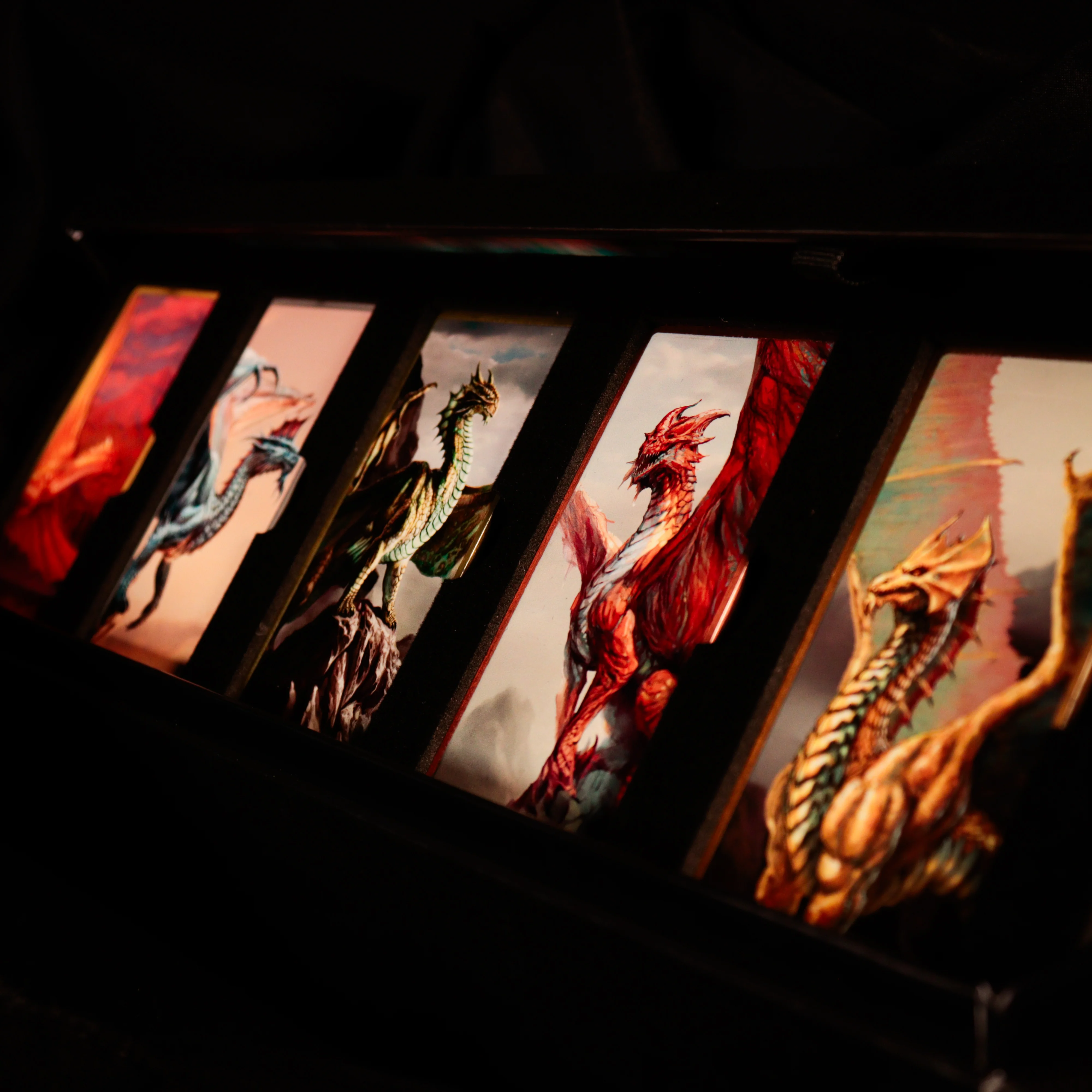 Dungeons and Dragons - Metallic Dragons 5 Piece - Ingot Set - Image 18