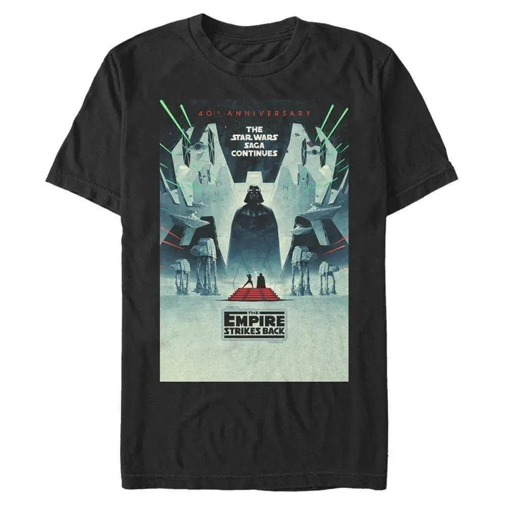 Star Wars - Empire Strikes Back 40th Anniversary Poster - T-Shirt