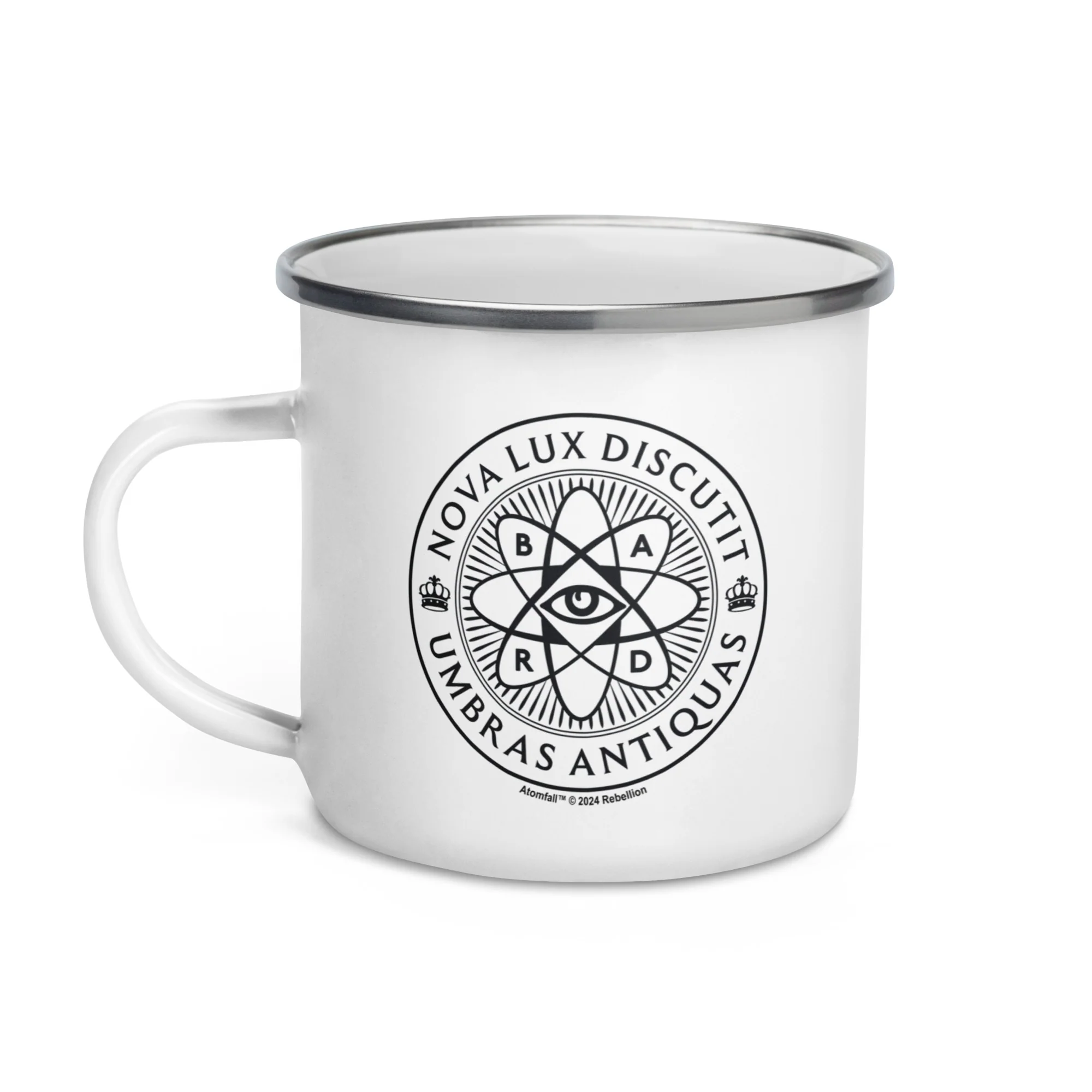 Atomfall - BARD Logo - Enamel Mug - Image 2