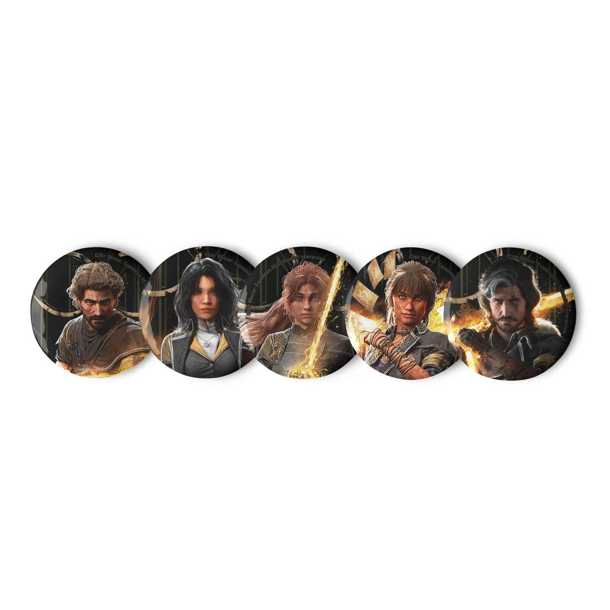 Expedition 33 - Character Set of 5 - Pins - Image 3