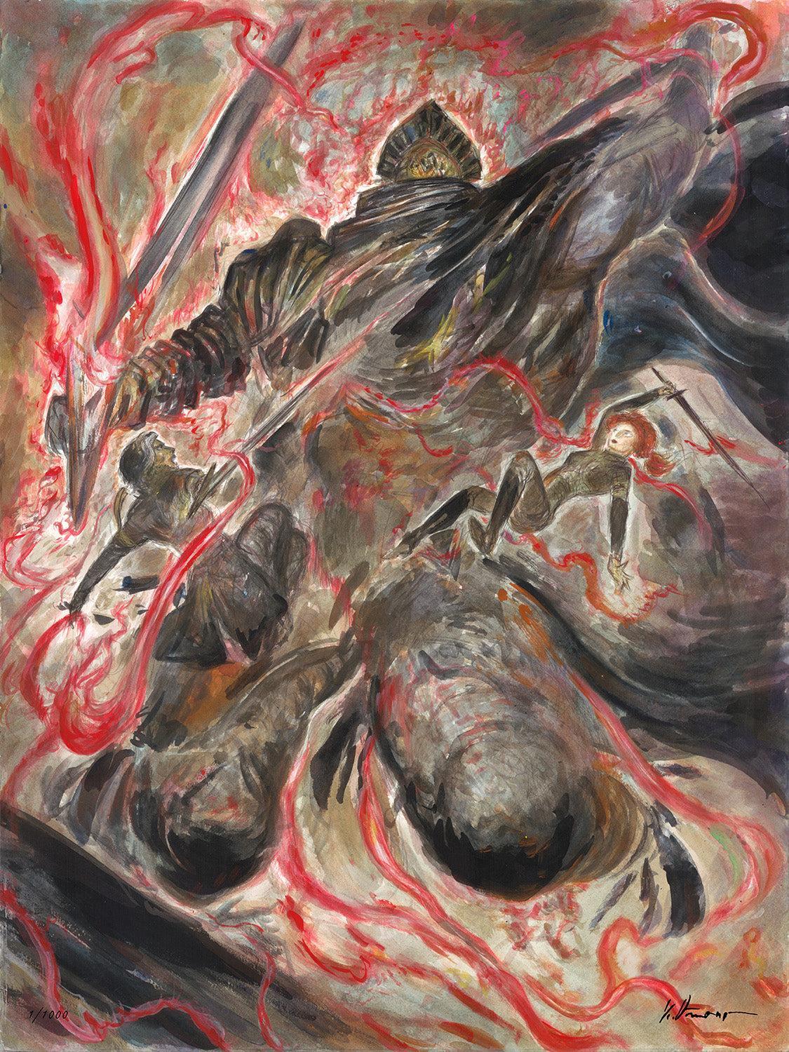 Expedition 33 - The Painted Duel Lumiere Edition - Print - 24x32 - Image 10