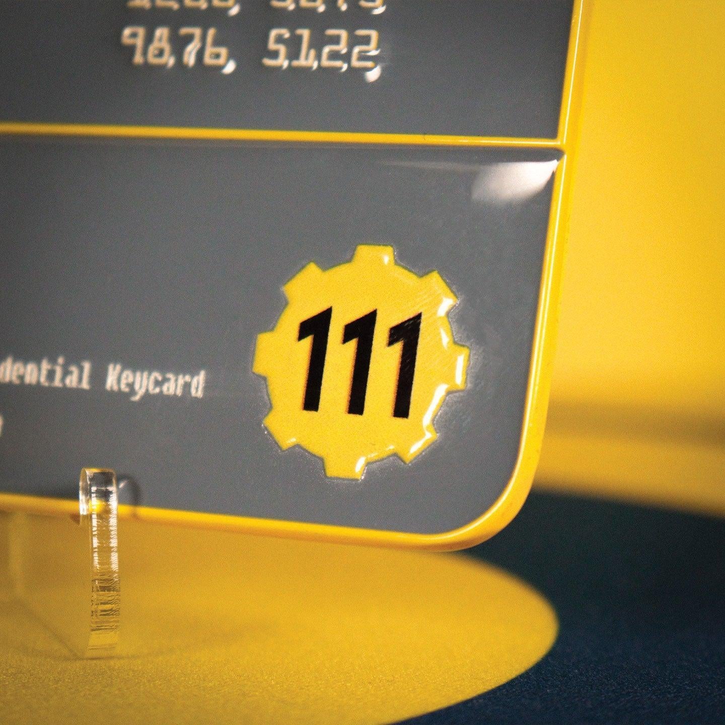 Fallout 4 - Vault 111 Limited Edition Security Keycard - Replica - Image 7