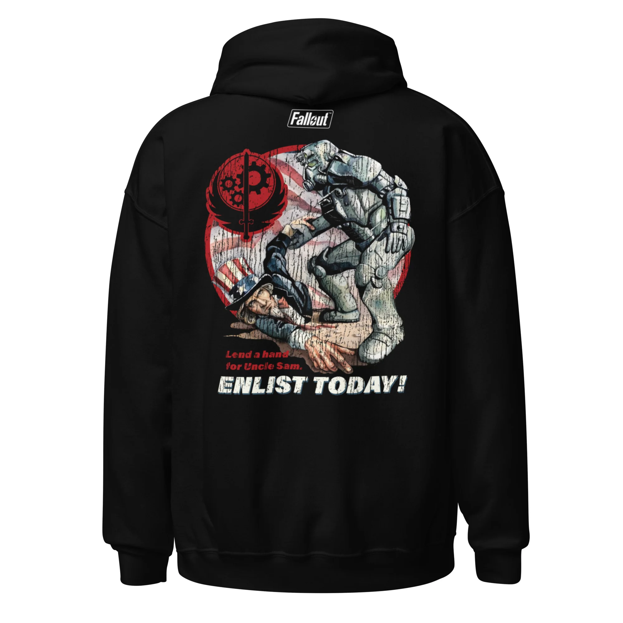 Fallout - Brotherhood of Steel Lend a Hand - Hoodie - Image 2