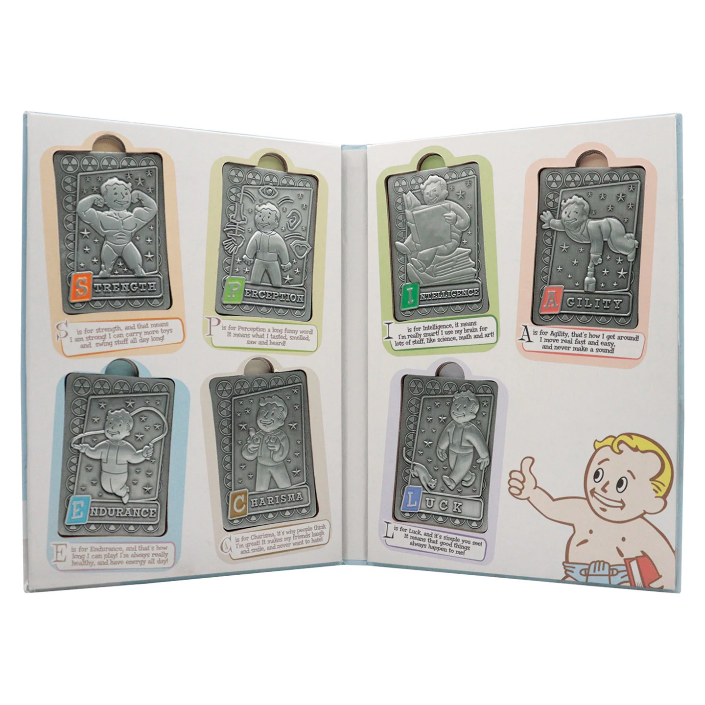 Fallout - S.P.E.C.I.A.L. Perk Card Collectors Album - Ingot Set - Image 4