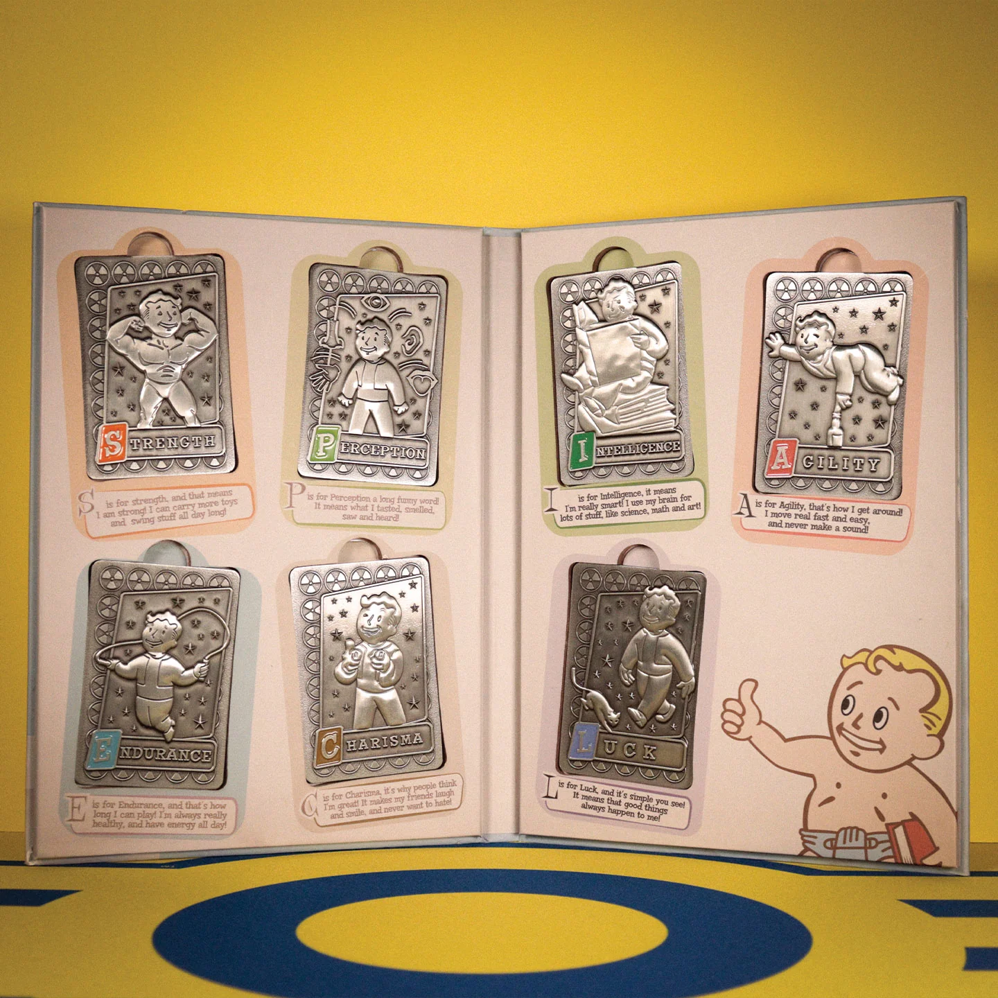 Fallout - S.P.E.C.I.A.L. Perk Card Collectors Album - Ingot Set - Image 7