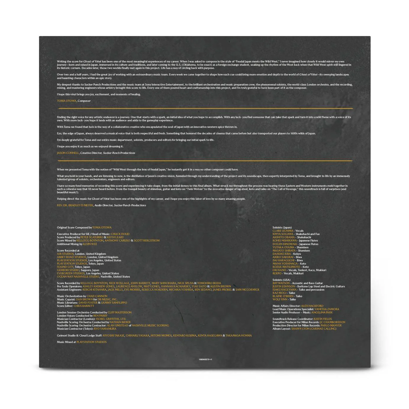 Ghost of Yotei - Original Video Game Soundtrack - 2LP Vinyl - Image 3
