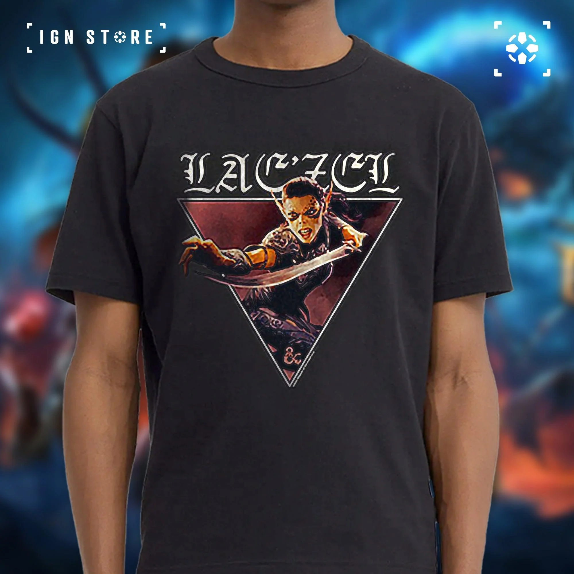 Baldur's Gate 3 - Lae'zel Hero Shot - T-Shirt - Image 2