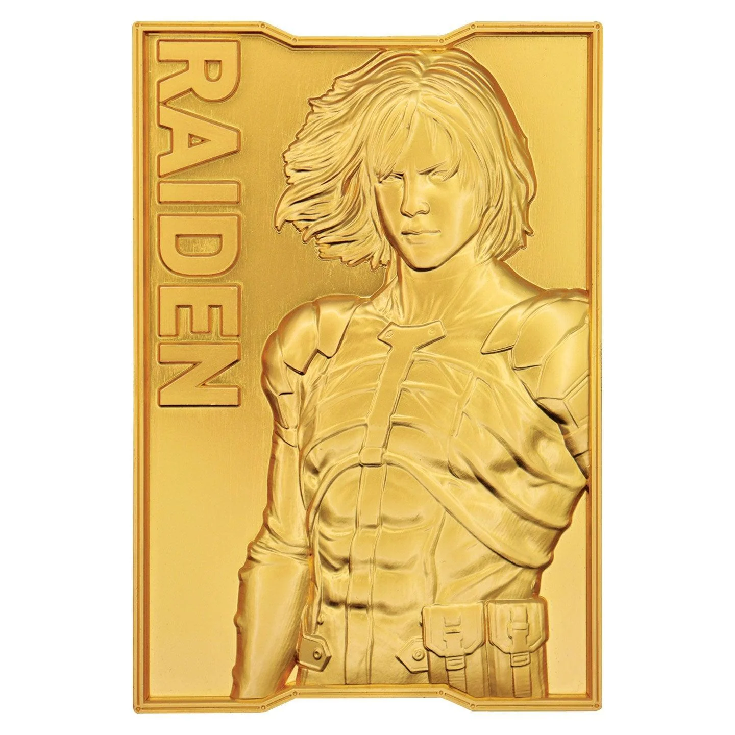 Metal Gear Solid 2 - 24k Gold Plated Raiden - Ingot - Image 3