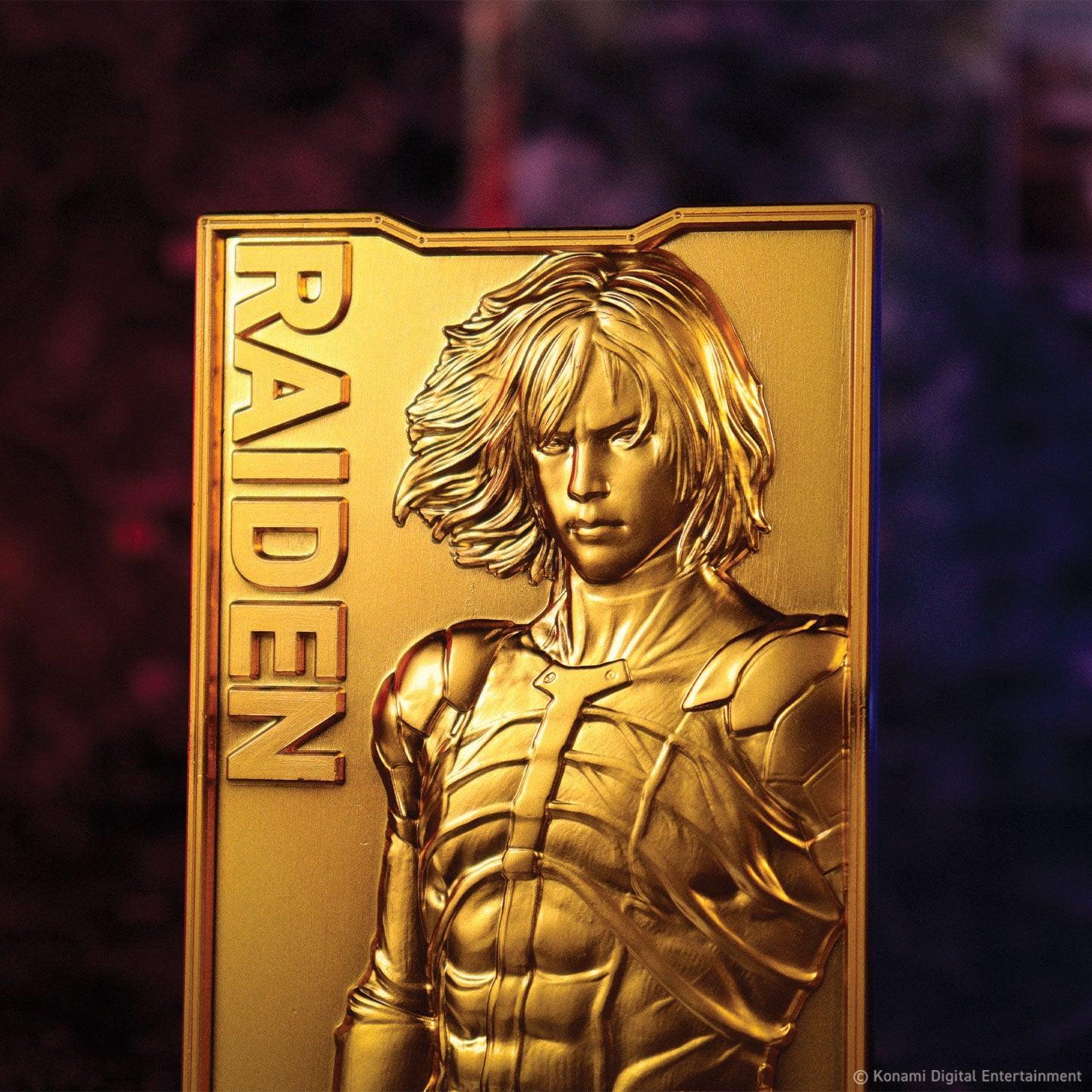 Metal Gear Solid 2 - 24k Gold Plated Raiden - Ingot - Image 7