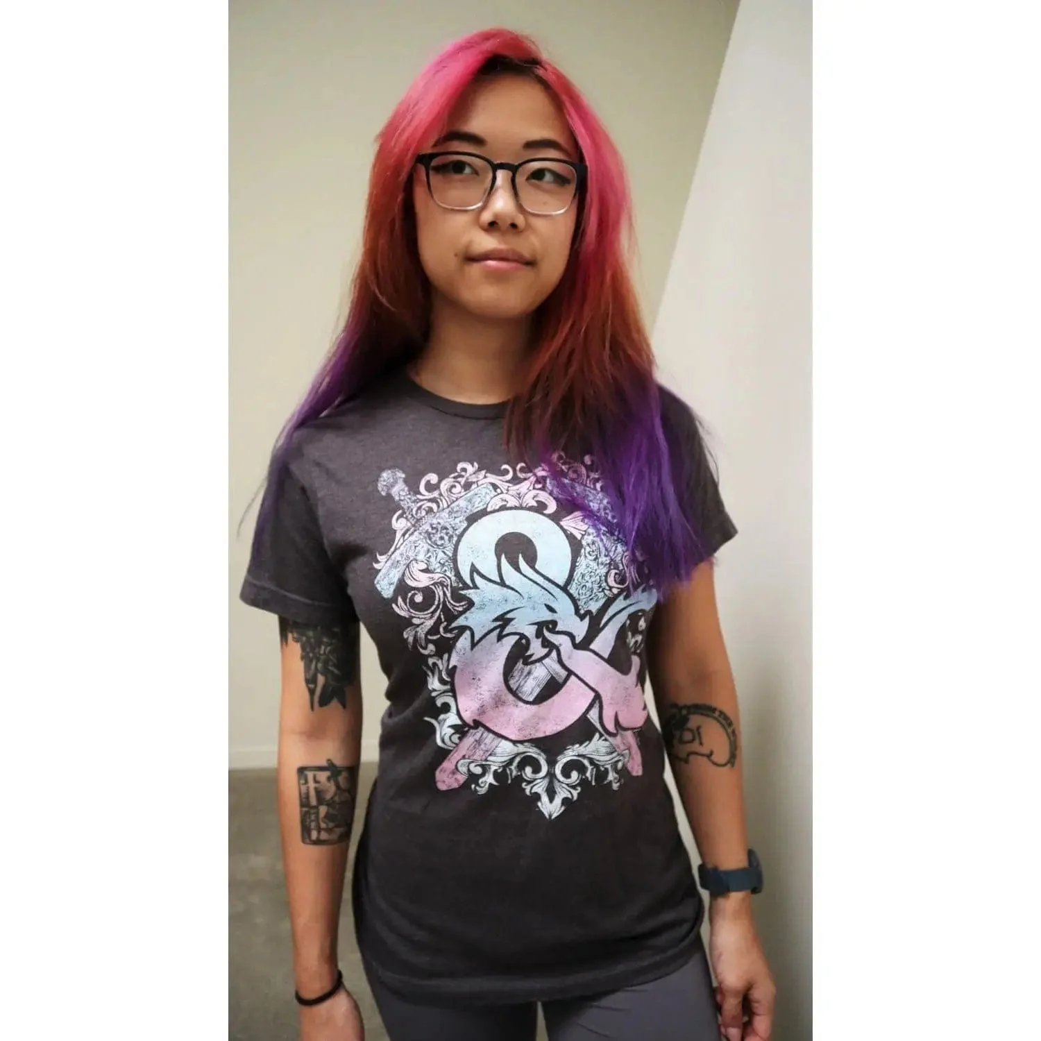 Dungeons and Dragons - Pastel Logo - T-Shirt - Image 2