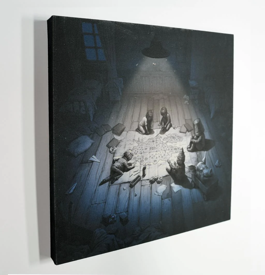 Reanimal - Before the Flood - Limited-Edition Canvas - Print - 20x20 - Image 3