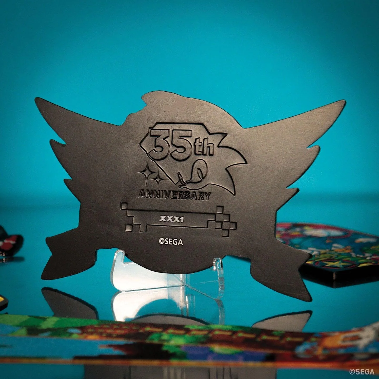 Sonic The Hedgehog - Original Logo - Medallion - Image 10
