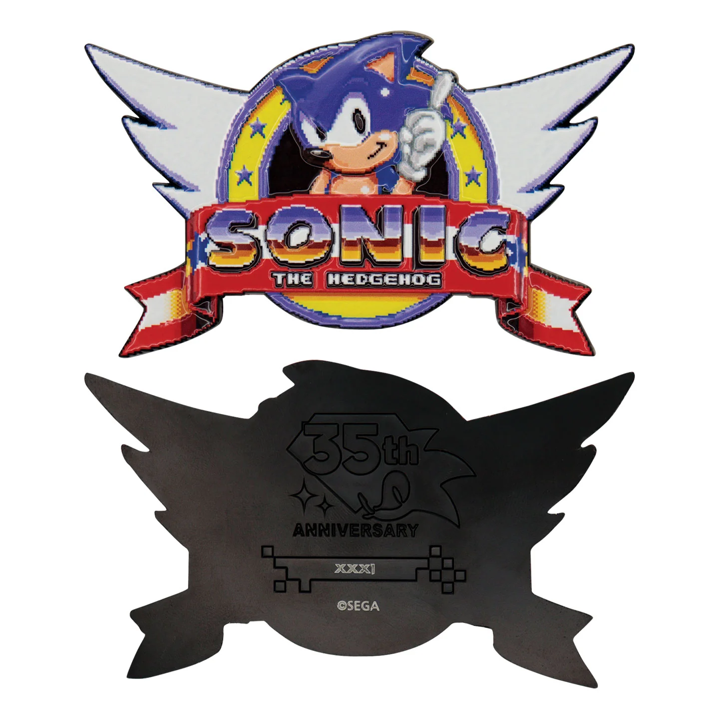 Sonic The Hedgehog - Original Logo - Medallion - Image 3