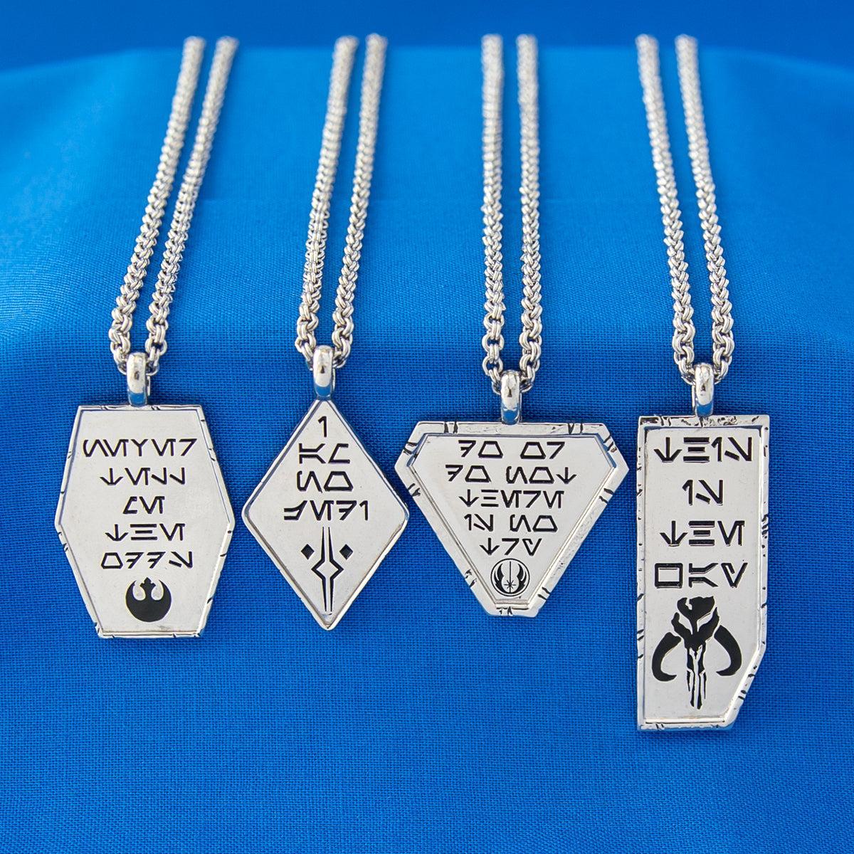 Star Wars X RockLove GALACTIC FORGE I Am No Jedi Necklace - Image 8