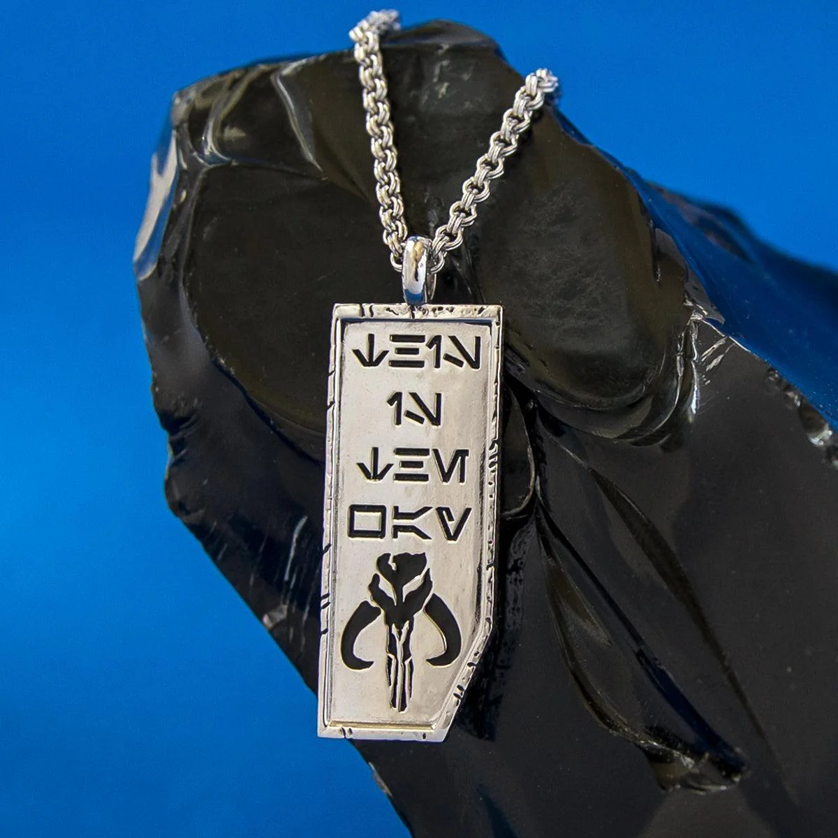 Star Wars X RockLove GALACTIC FORGE This is the Way Necklace - Image 5