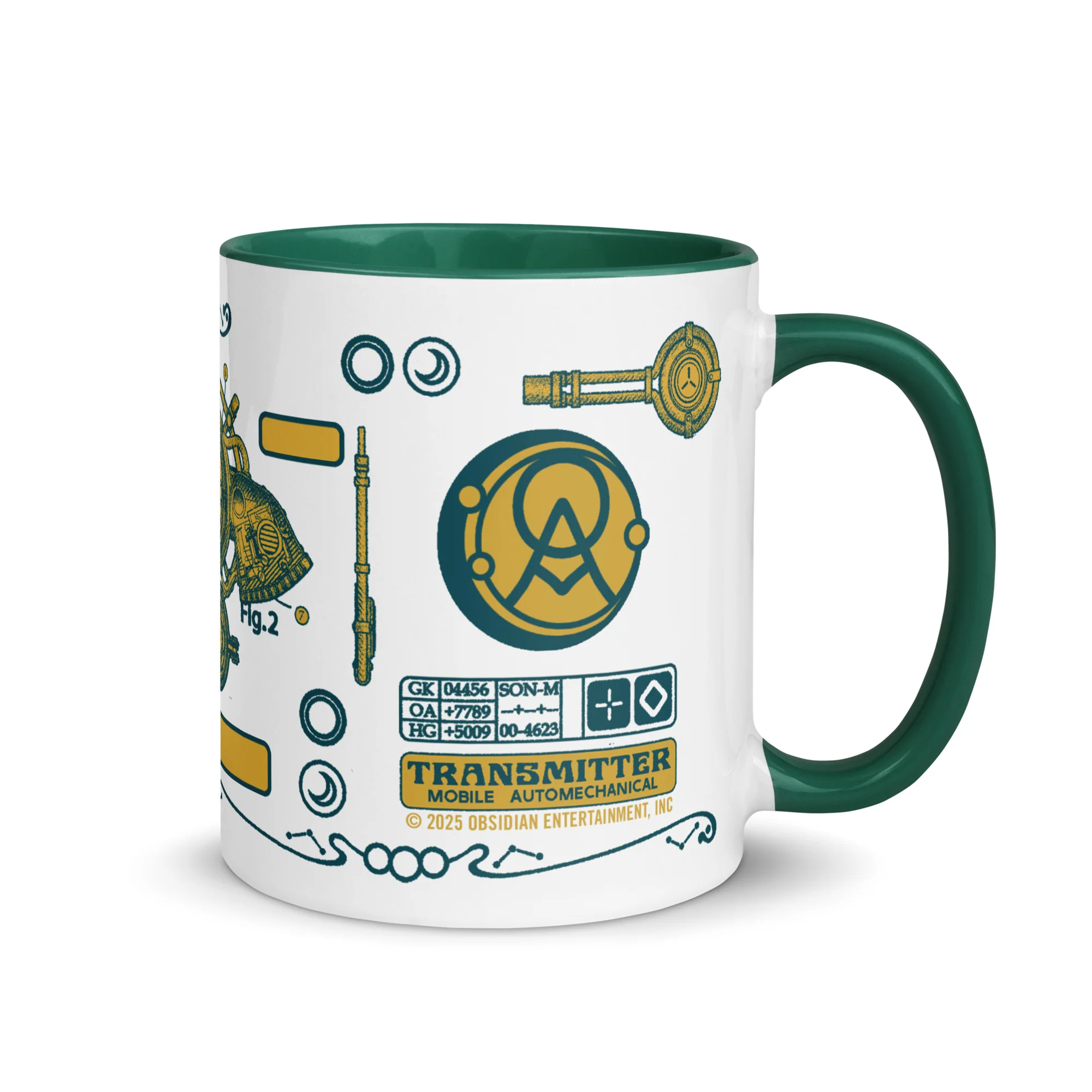 The Outer Worlds 2 - Transmitter Schematic - Mug - Image 3
