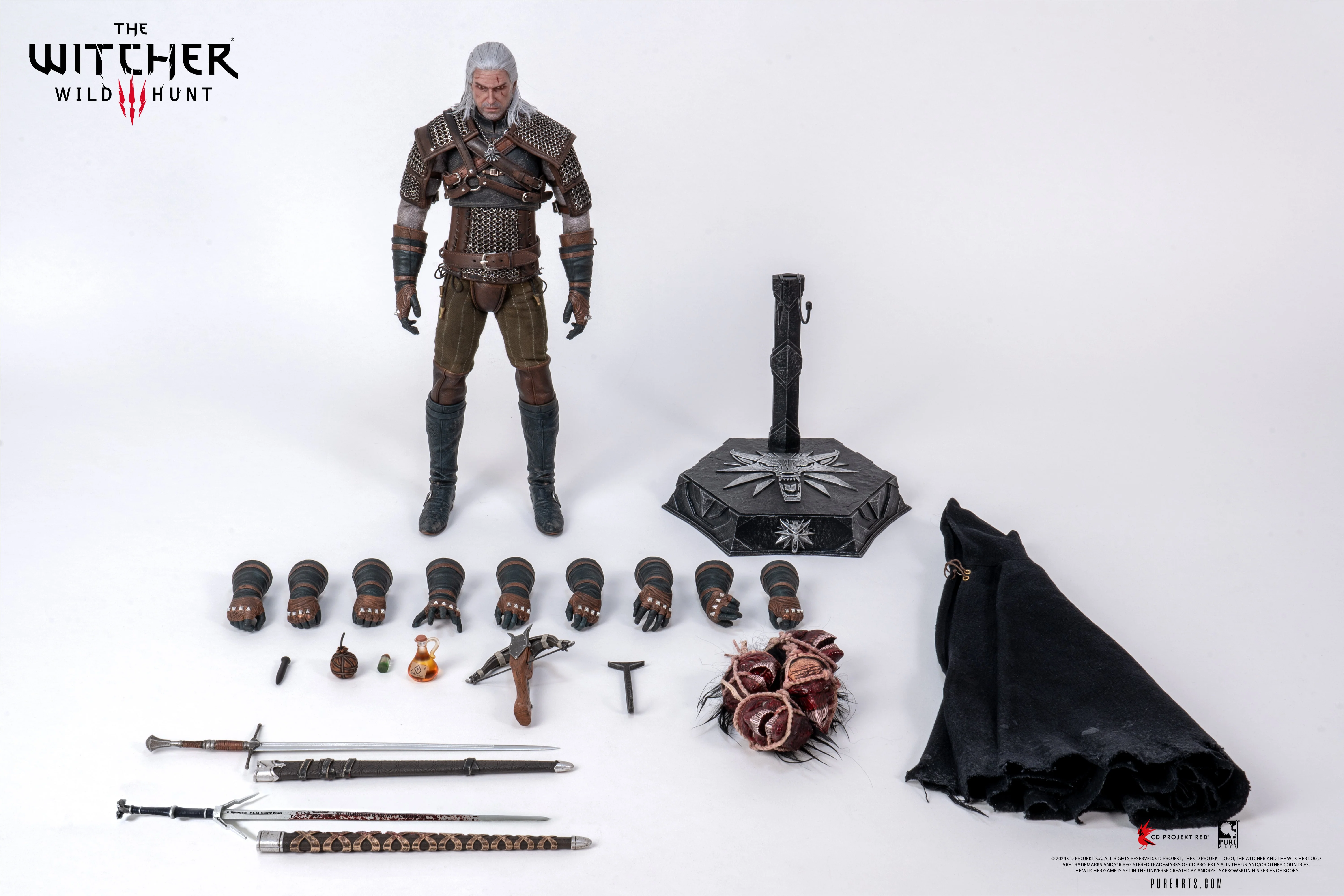 The Witcher 3 Wild Hunt - Geralt of Rivia 1-6 Scale - Action Figure - Image 3